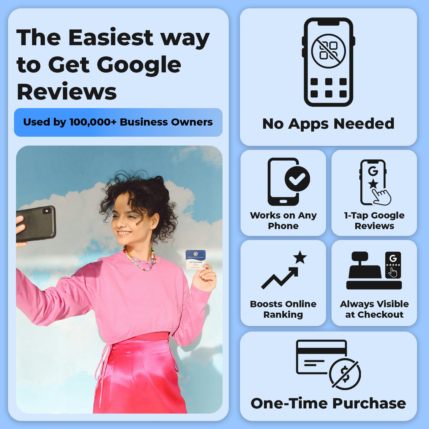 Google Review Plate