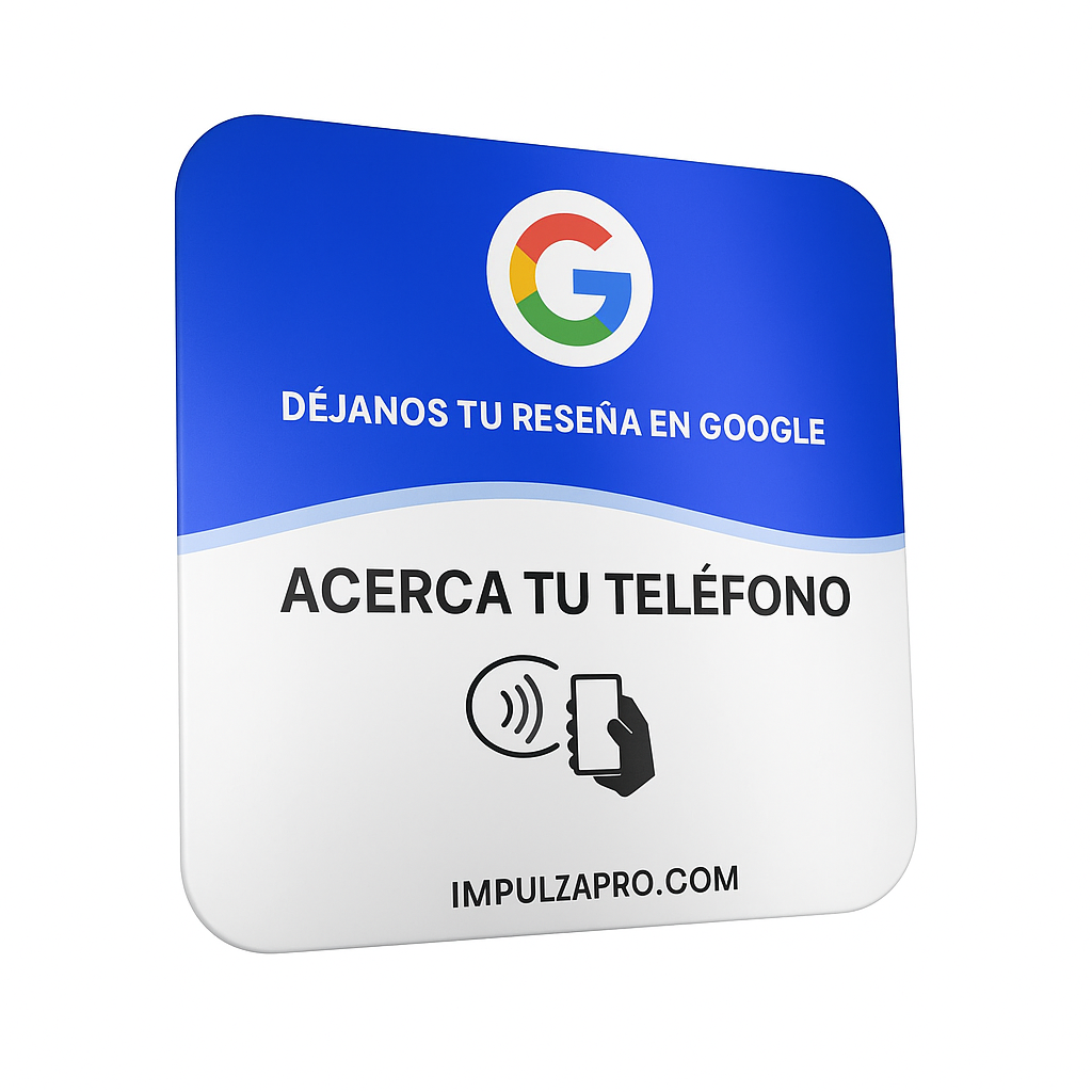 Placa de Reseñas de Google