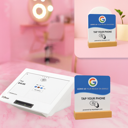 Hair Salon Google Review Plate