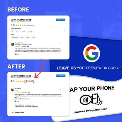 Google Review Plate