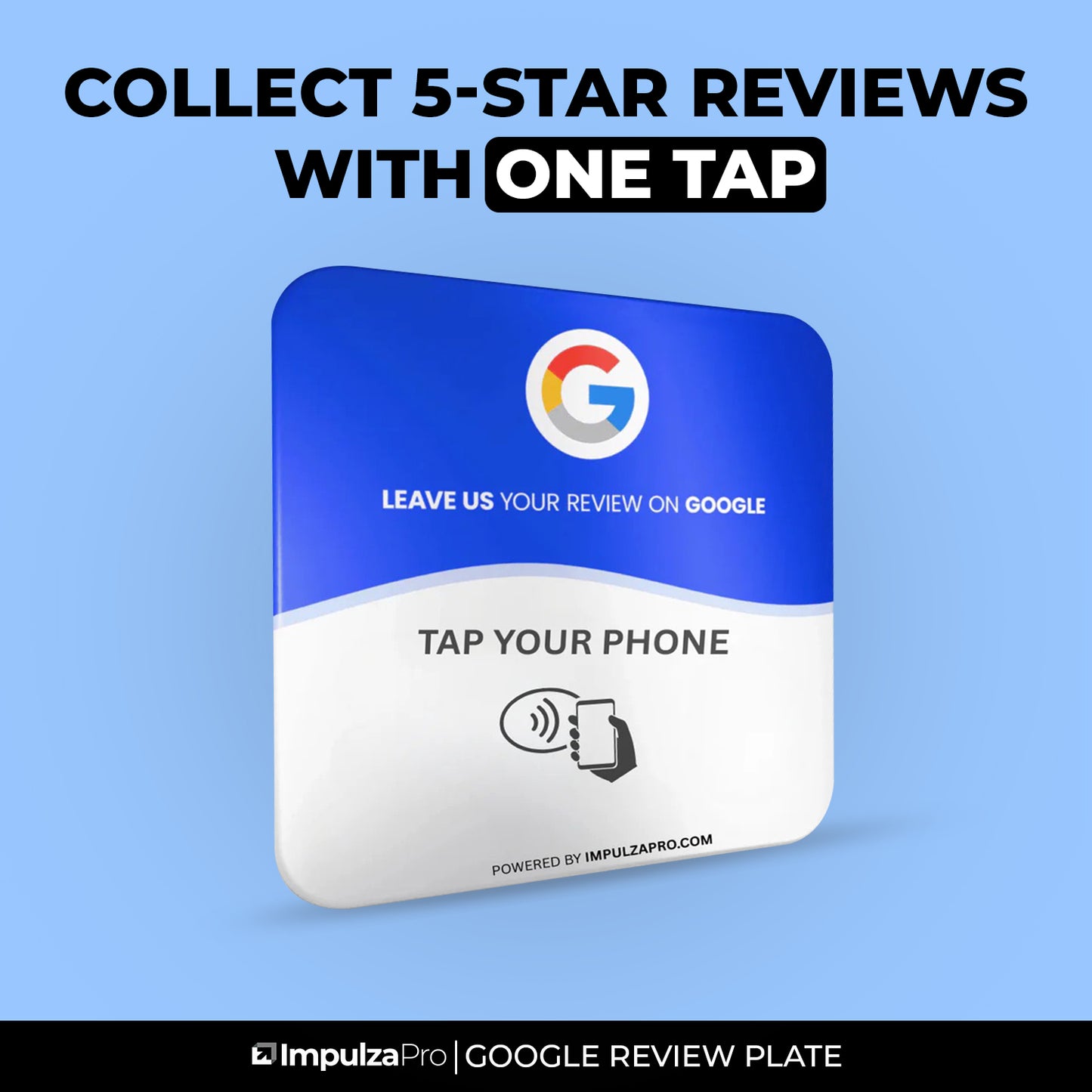 Google Review Plate
