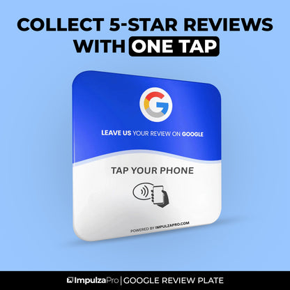 Google Review Plate