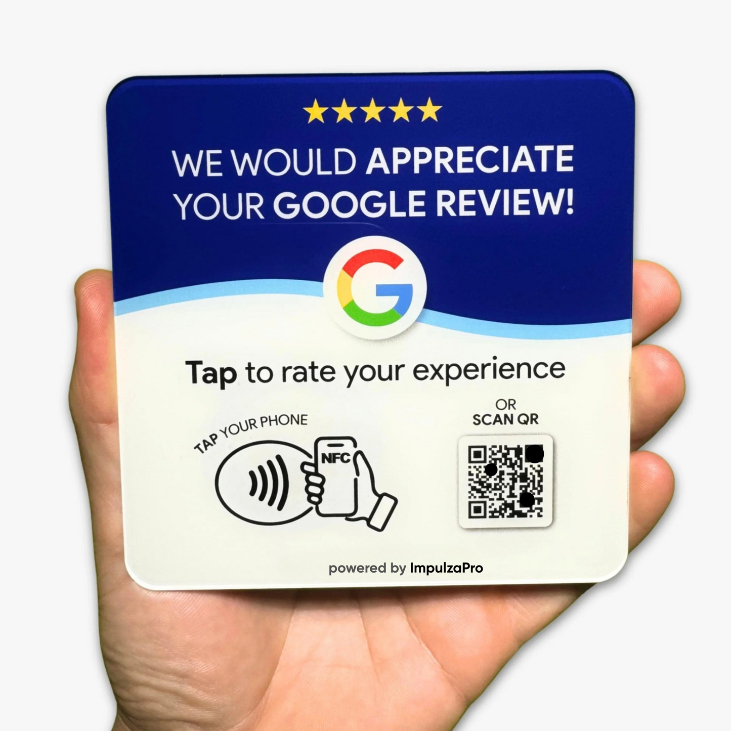 Google Review Plaque